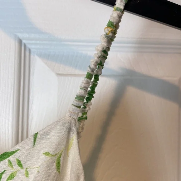 a loves a Tropical Print Off White Mini Dress - Picture 7 of 15